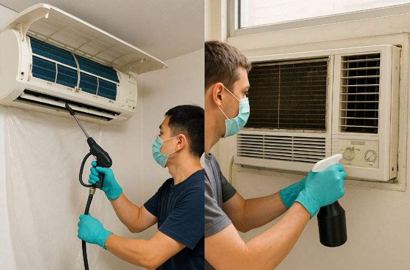 分離式 vs 窗型冷氣怎麼洗？DIY 與專業深洗全攻略