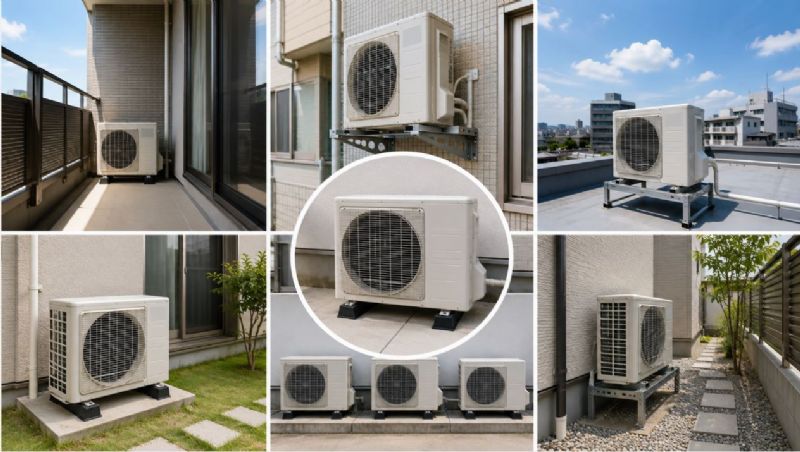 室外機放置地點有差嗎？冷氣室外機安裝位置對散熱、耗電、壽命的影響一次看懂